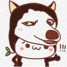UP主 灰线框 头像
